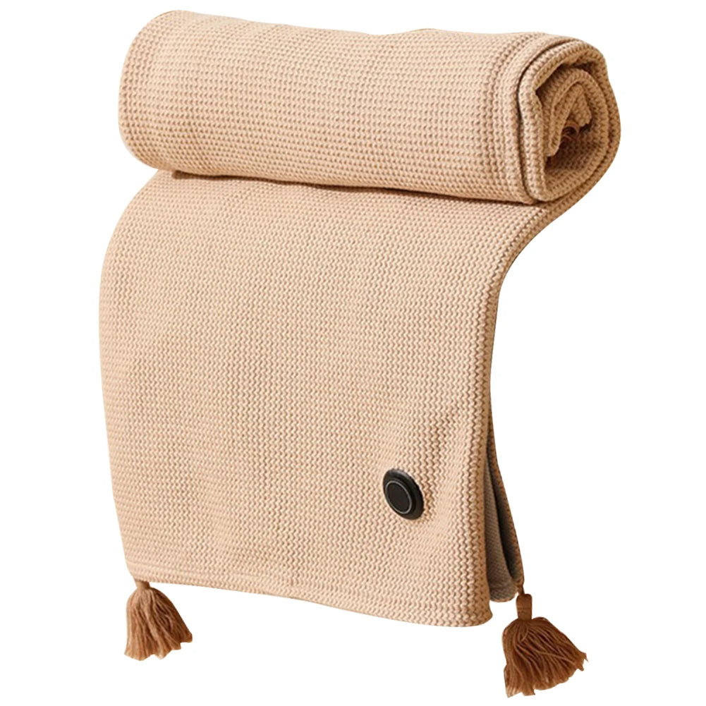 Portable USB Heated Blanket Shawl