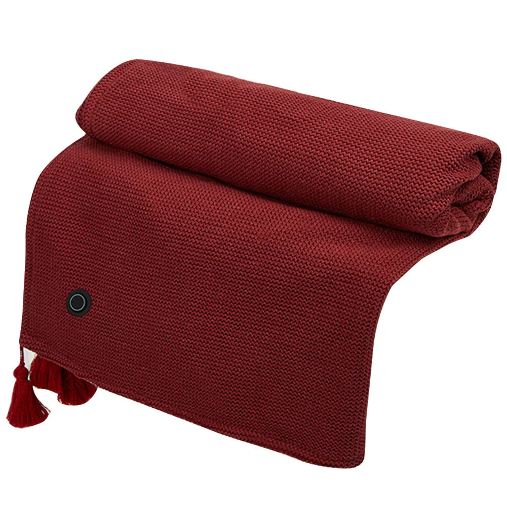 Portable USB Heated Blanket Shawl